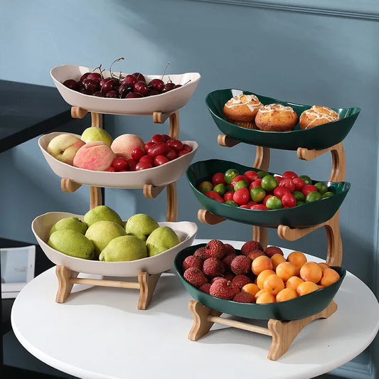 2 and 3 Tier Fruit Bowl Basket